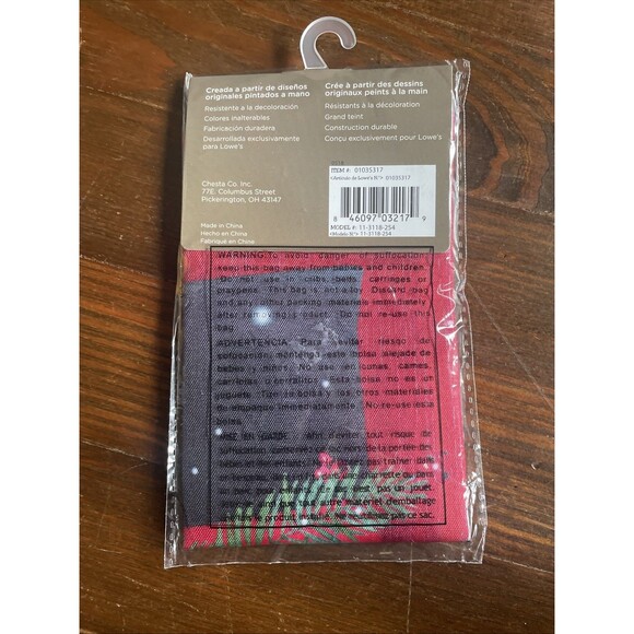 CHECKERBOARD SNOWMAN 12.5" X 18" GARDEN FLAG 11-3118-254 RAIN OR SHINE SEASONAL - Picture 5 of 6